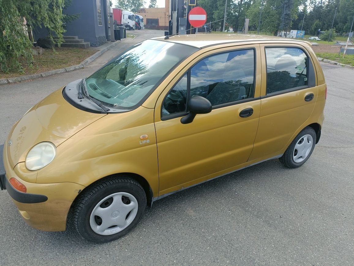 Daewoo Matiz ładny ze wspomaganiem Air ważne opłaty