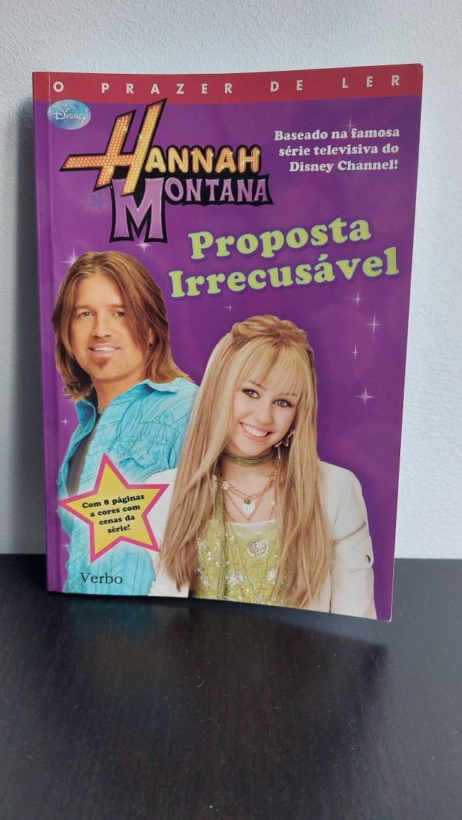 Livro "Hannah Montana - Proposta Irrecusável"