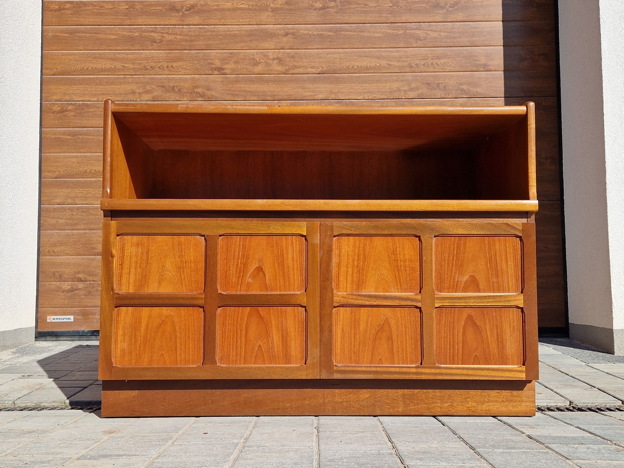 Komoda Sideboard Nathan Teak Lata 70 80 Vintage Retro Design Szafka