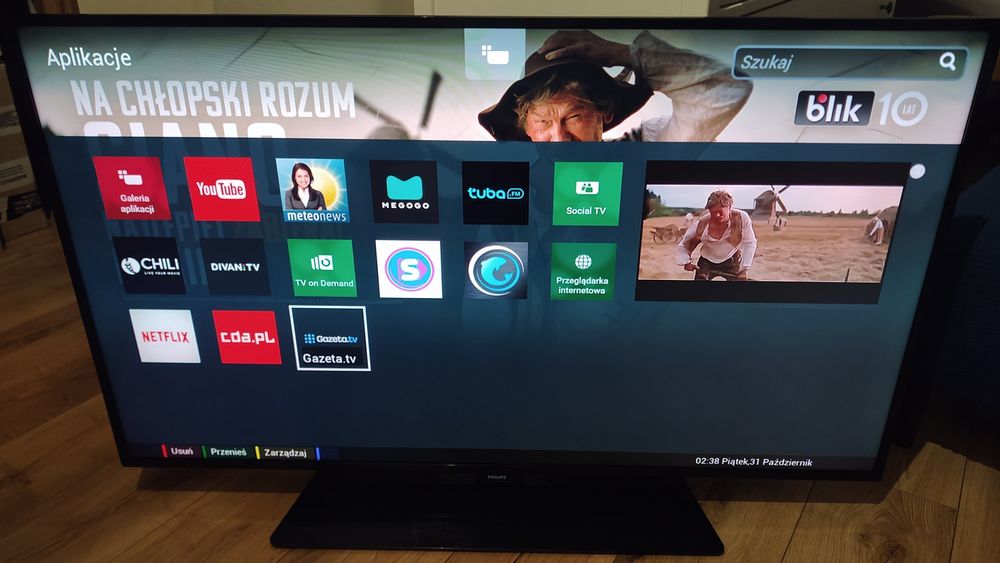 Telewizor Philips 49 cali 49pfs5301 FHD DVB-T2 Wi-Fi 2017