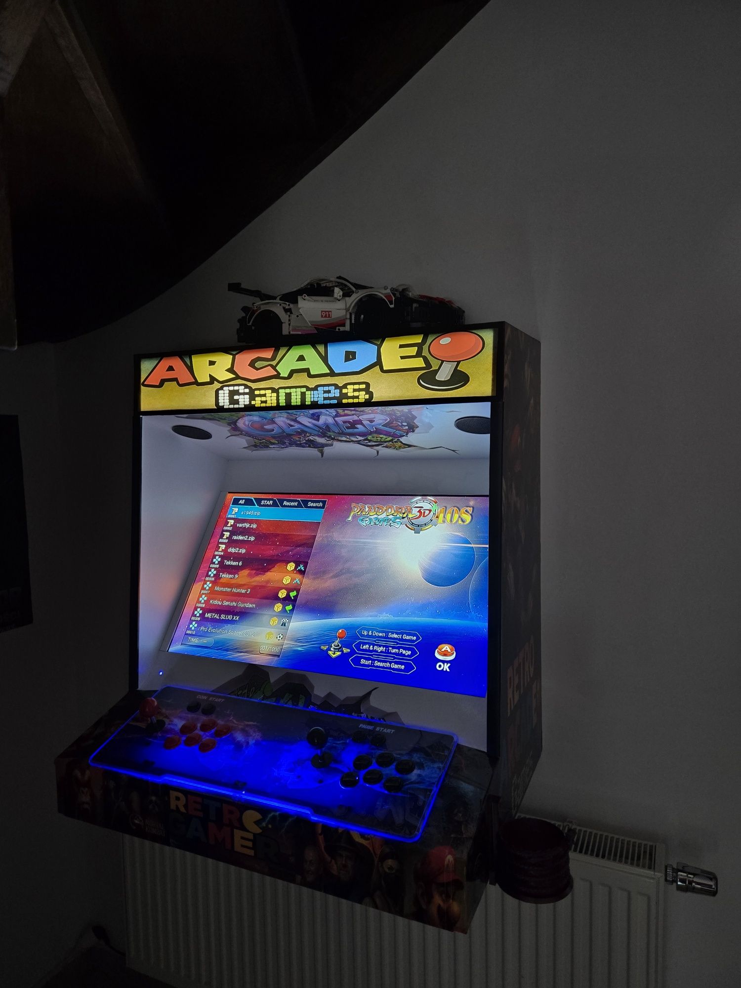 Automat Arcade, 32 cale