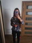 Bluza w kwiatki uniwersalny rozmiar