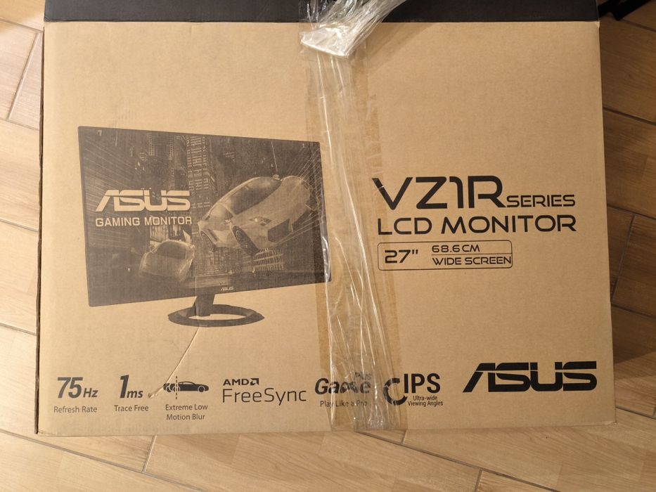 Asus VZ279HEG1R, ігровий монітор, 27/(1920x1080), IPS,75 Гц, 1 мс MPRT
