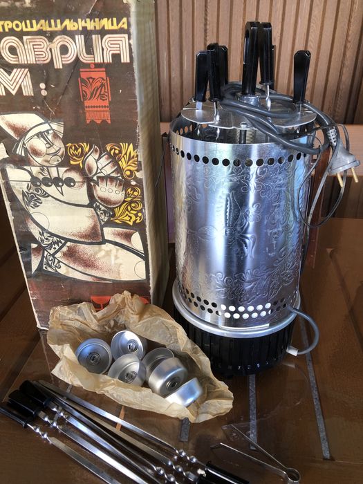 Електрошашлична на 6 шомпурів