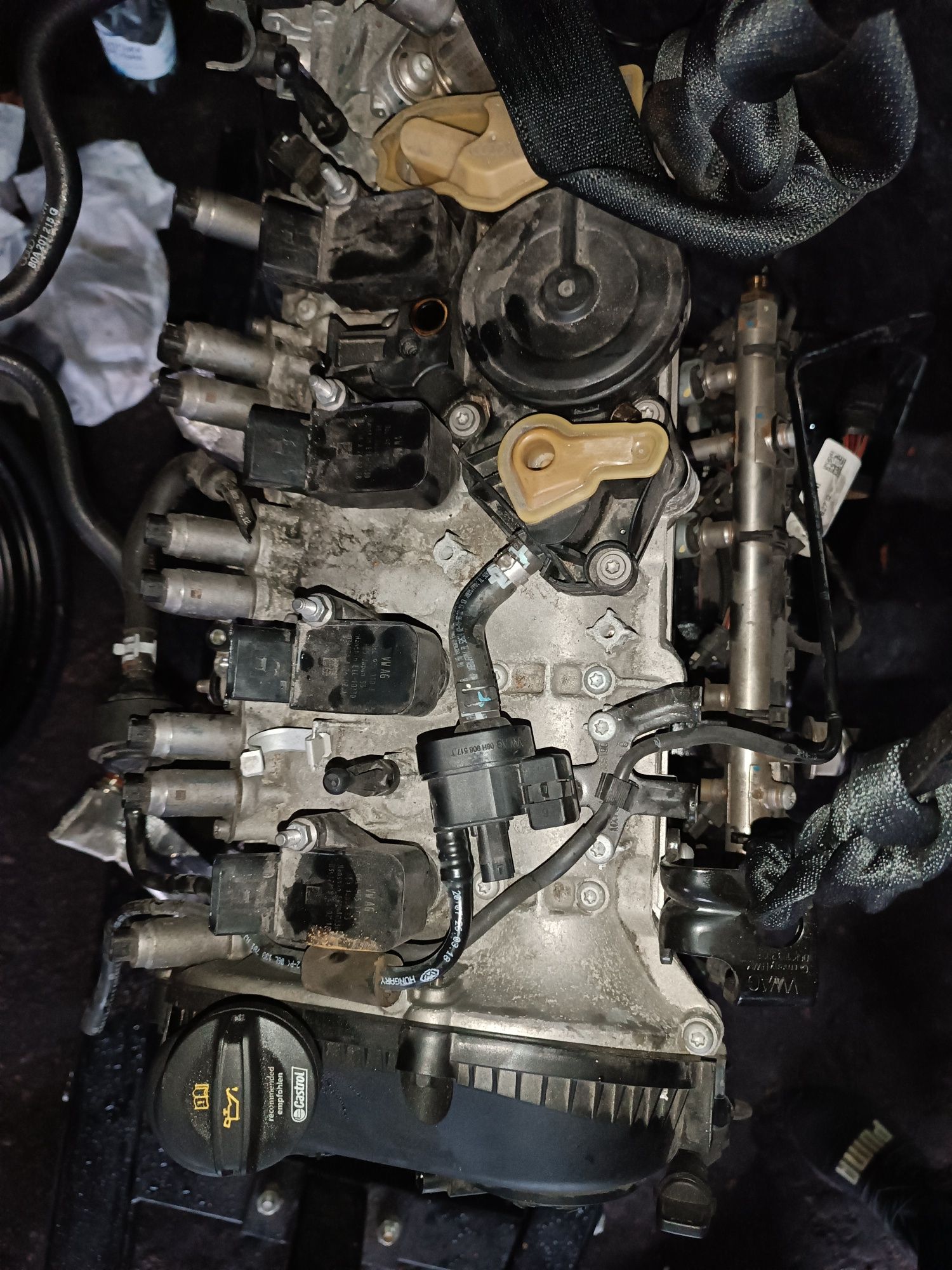 Ауді Q5 80A 18 рік 2.0tfsi бензин двигун двигатель мотор в зборі DAYB