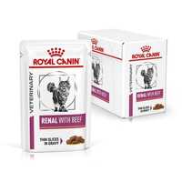 Royal Canin Renal Cat Beef (Шматочки У Соусі) .85г