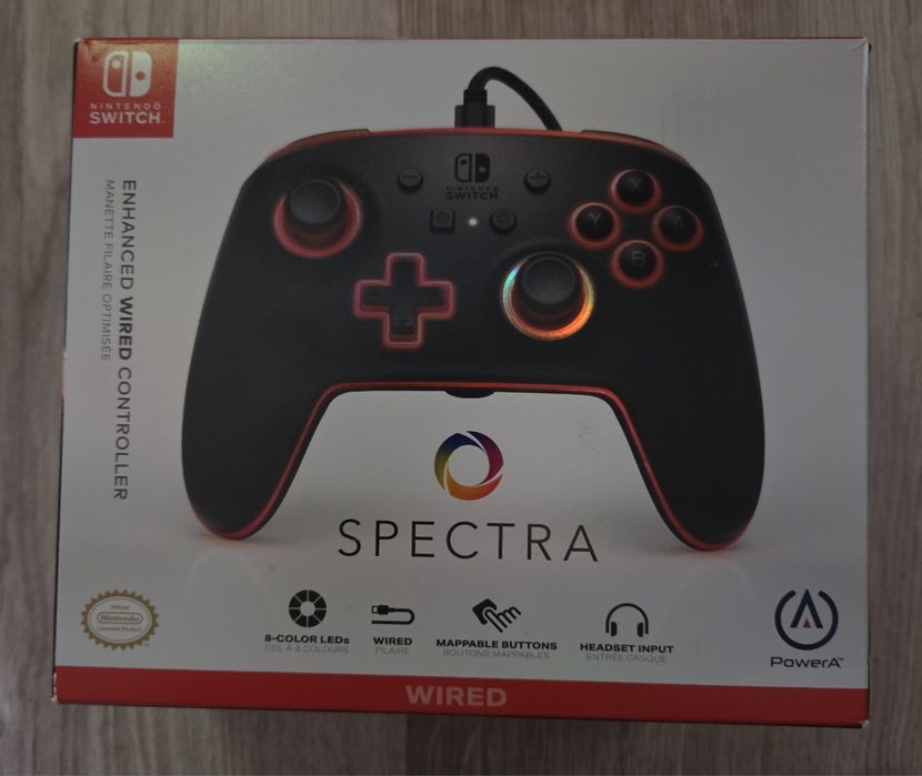 PowerA Pad przewodowy Enhanced Spectra Nintendo Switch
