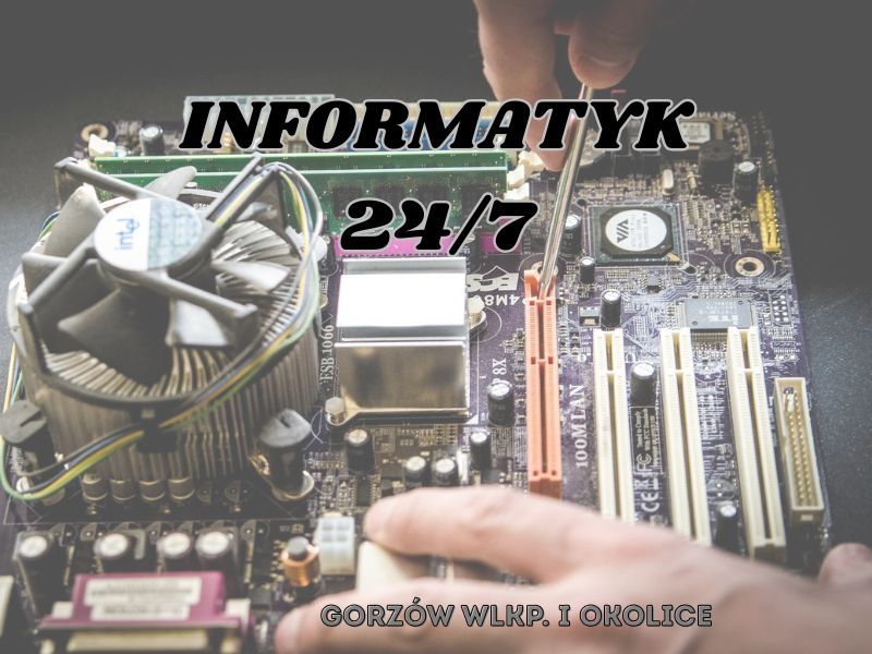 Usługi informatyczne. Informatyk.