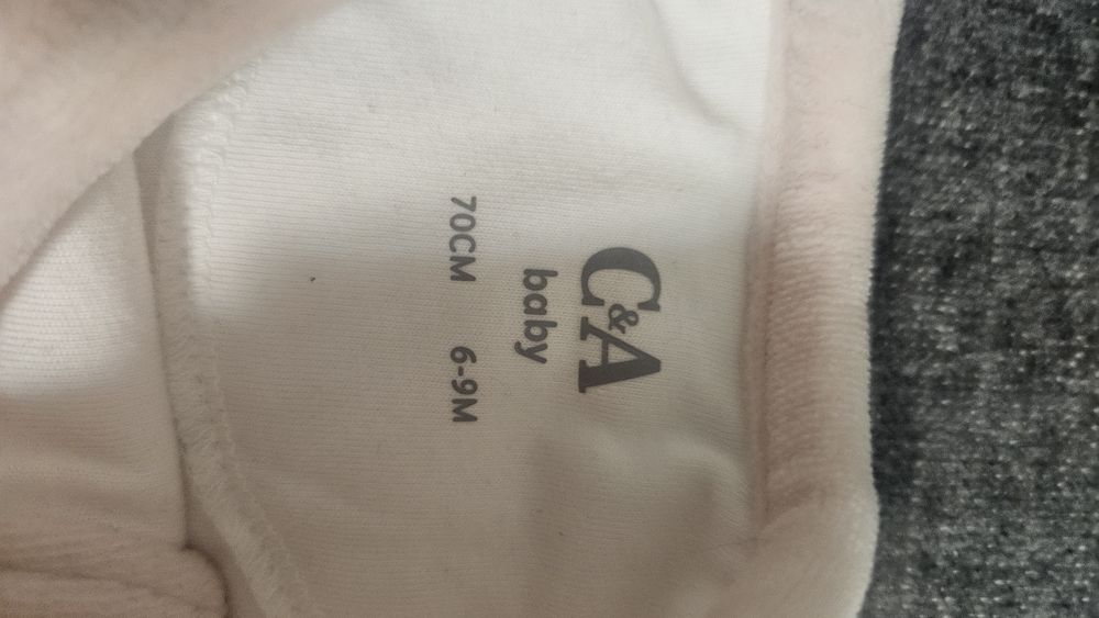 Велюровий спальний мішок для немовлят 6-9 місяців