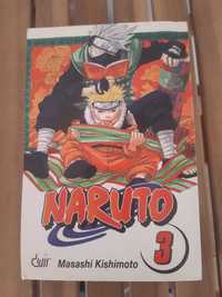 Livro Naruto volume 3 em Português de Masashi Kishimoto