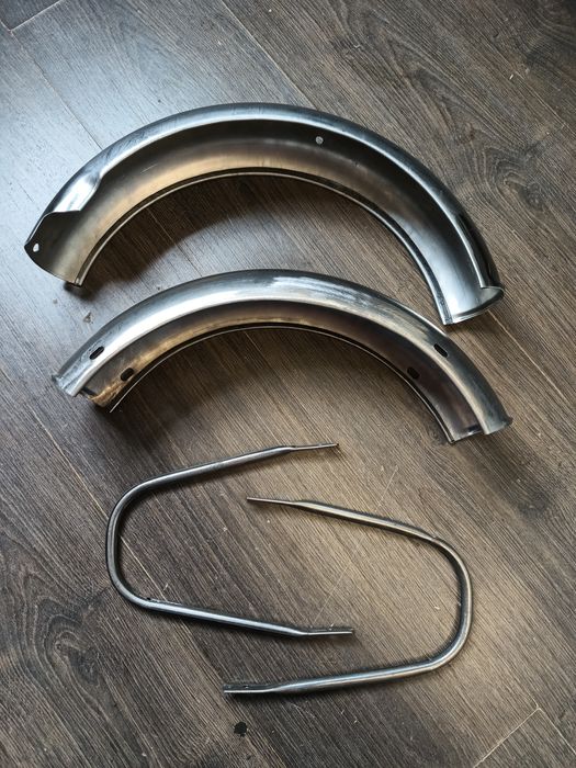 Romet pony 50 M1 motorynka błotnik błotniki przód + tył metalowe kpl