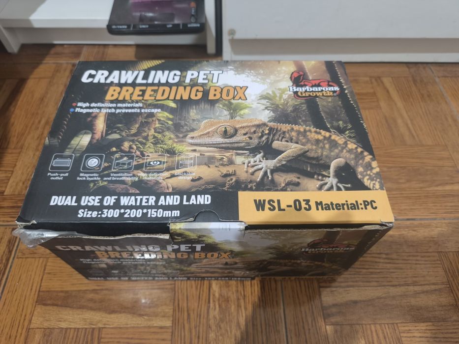 Terrário em acrílico