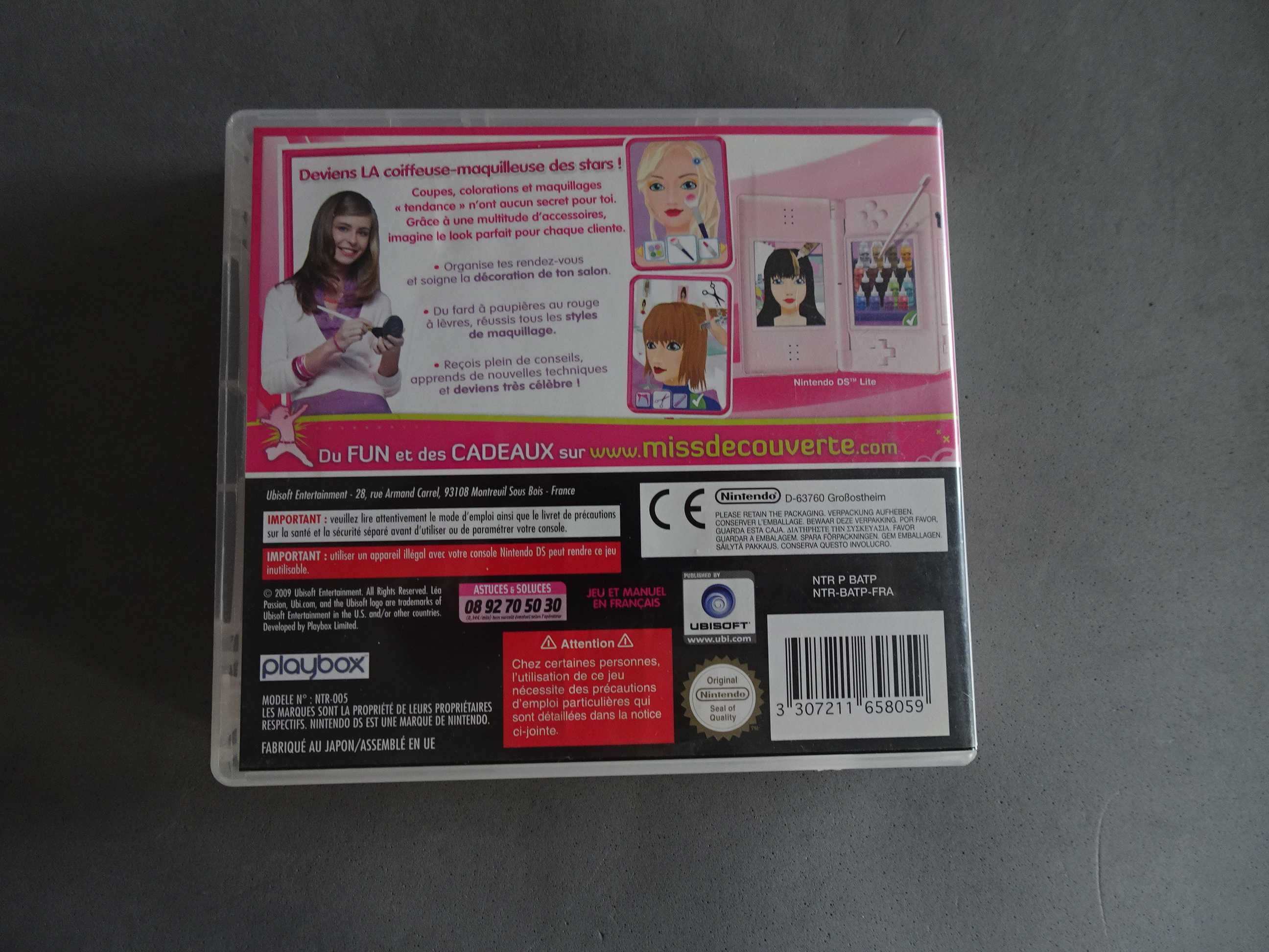 Jogo Nintendo DS - Léa passion - Salon de beauté