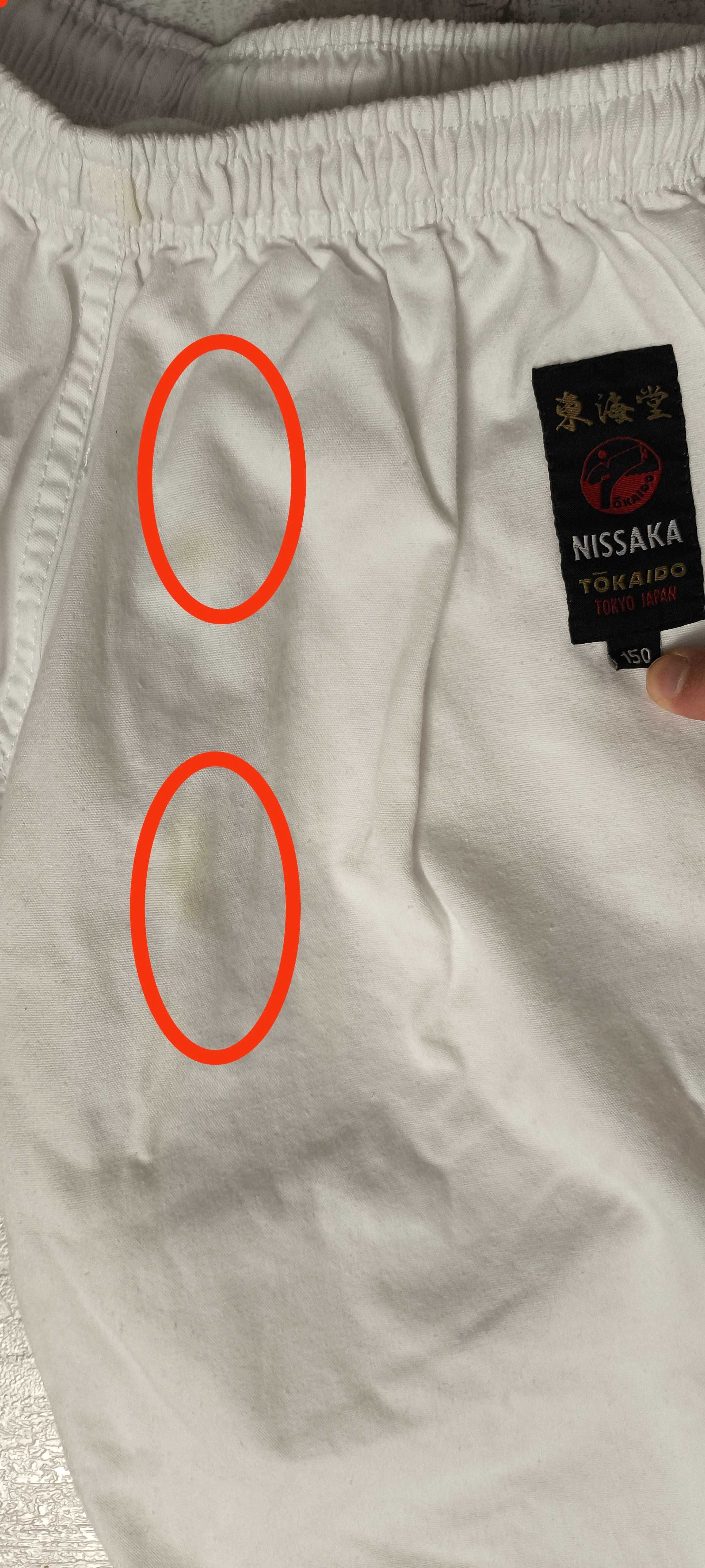 Karategi Tokaido Nissaka Kimono Karate + 2 pasy.
