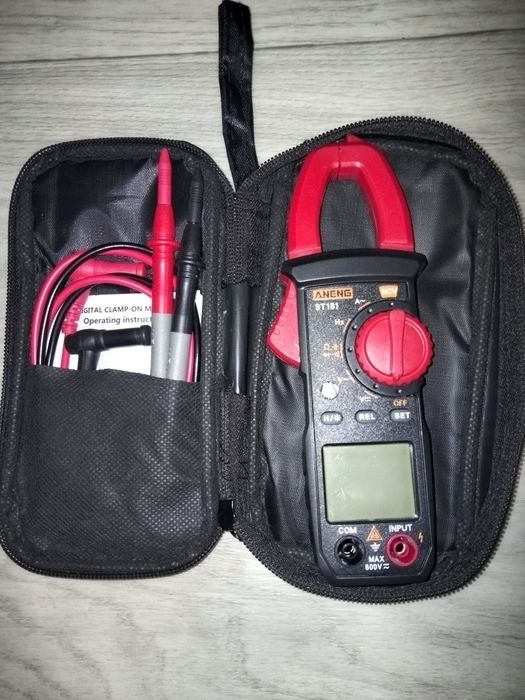 Токові кліщі, тестер Aneng ST181