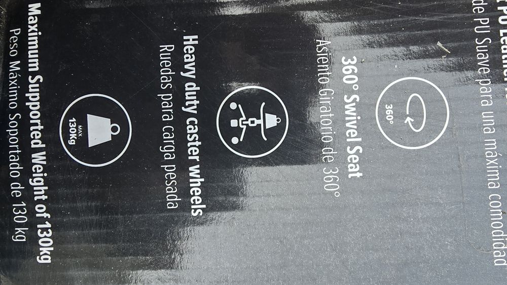 Cadeira gaming nova embalada