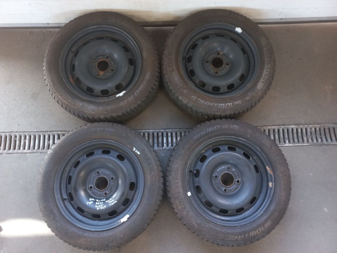 Koła zimowe 15" 4x108 do Ford Focus, Fiesta