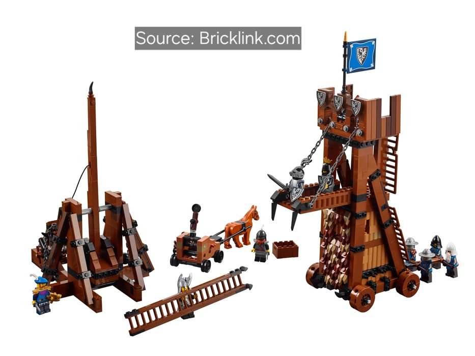 ENVIO GRATIS-LEGO 910045 Siege Encampment (Bricklink Series 4)