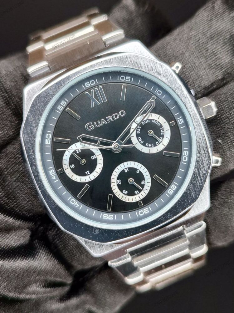 Годинник чоловічий Guardo 012764-1 Оринінал Гарантія Часы Касио Watch