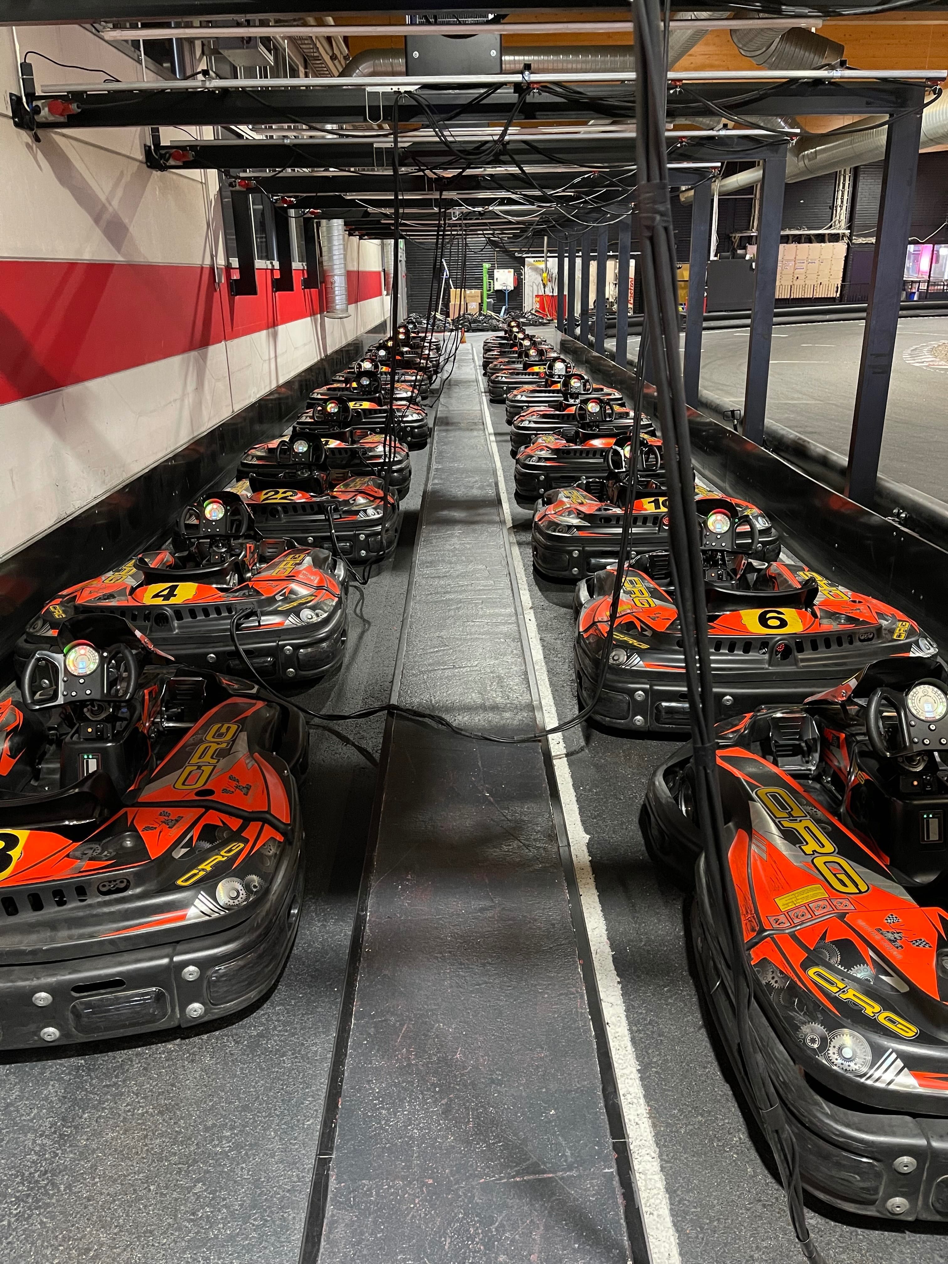 Flota gokartów elektrycznych CRG