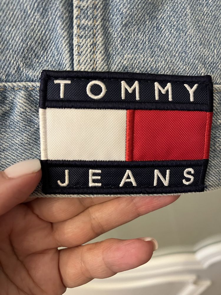 Джинсовая куртка пиджак Tommy jeans оригинал