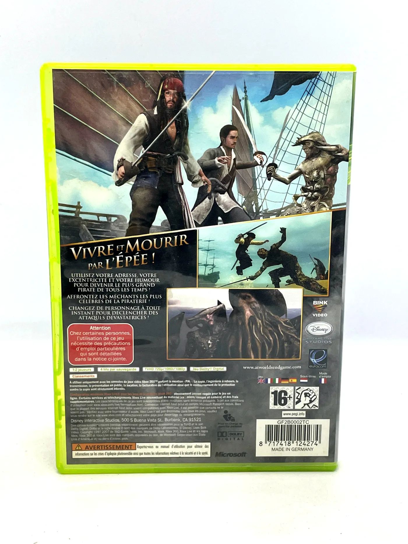 Enslaved Odyssey to the West Xbox 360 Po Angielsku