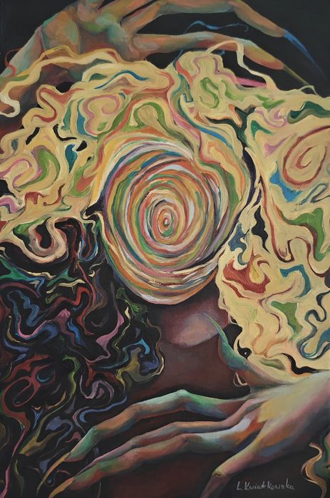 Obraz olejny 40x60cm "The Distortion"