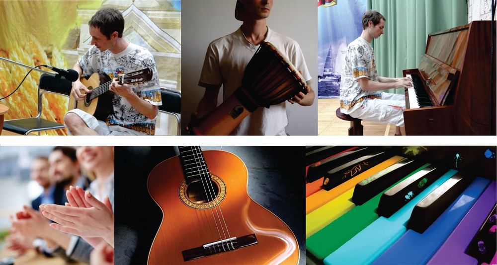 Уроки игры на пианино, гитаре (обучение обычное или дистанционное)