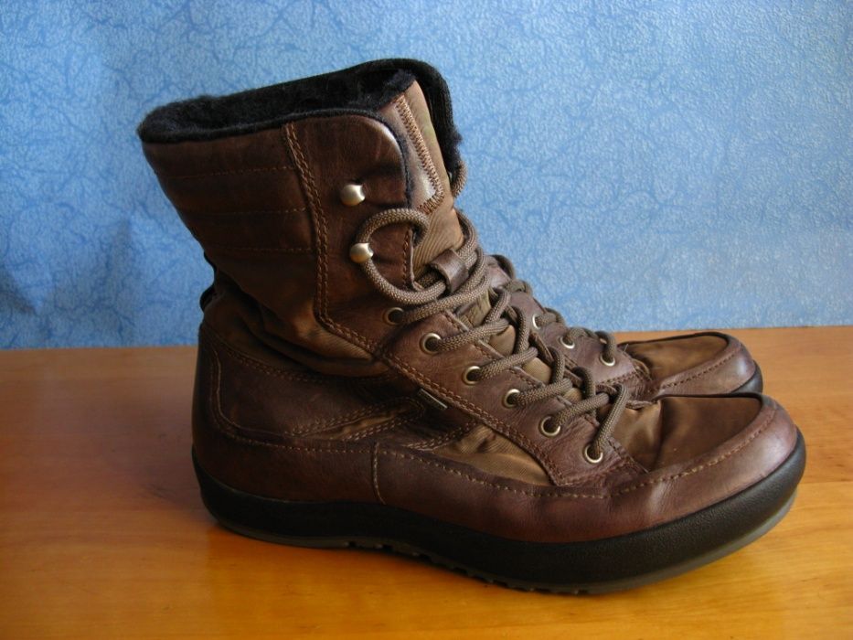 Kozaki Ecco Skóra Gore-Tex R 41  Śniegowce
