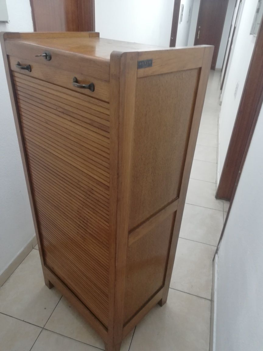 Móvel Ficheiro de ripas da Olaio vintage