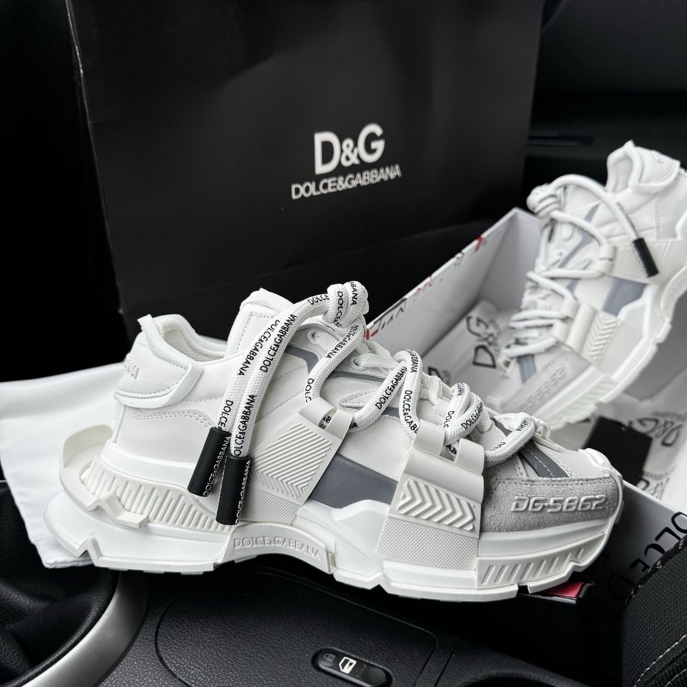 Жіночі преміальні кросівки Dolce & Gabanna Space White Premium 36-41