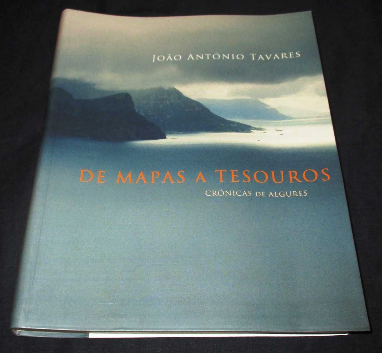 Livro De Mapas a Tesouros João António Tavares autografado