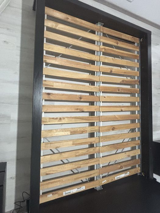 Cama Casal com Colchão | 200x140 | Ikea Malm