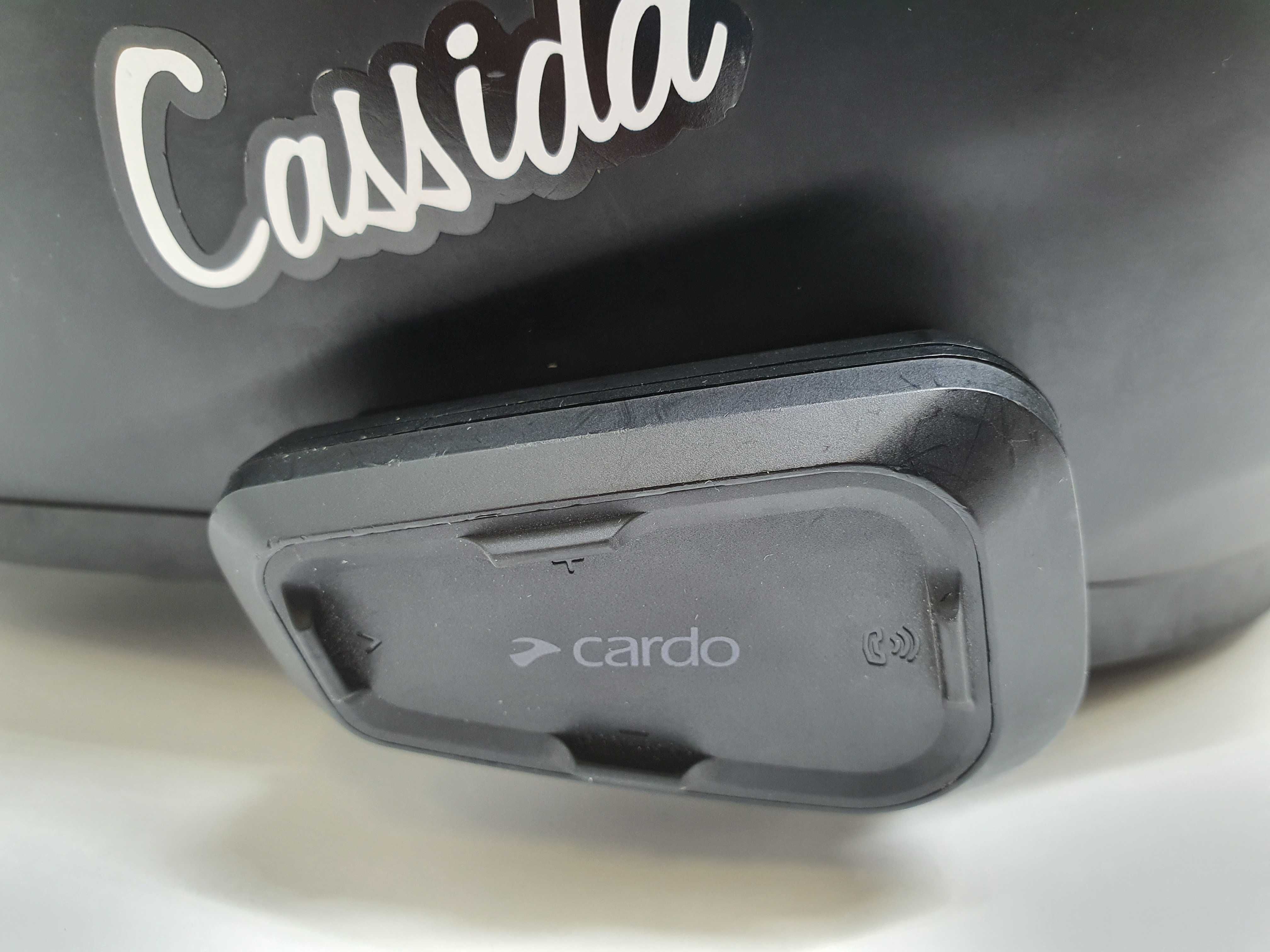 Integralny kask motocyklowy Cassida Integral 3.0 interkom Cardo Spirit