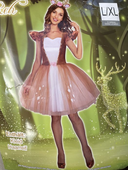 Kostium stroj przebranie roz.L/XL Jelonek Bambi halloween karnawal