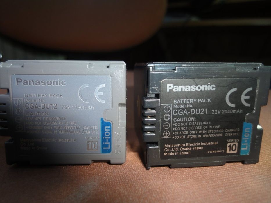 Видиокамера PANASONIC модель SDR-H250EE-S сумка и две батареи