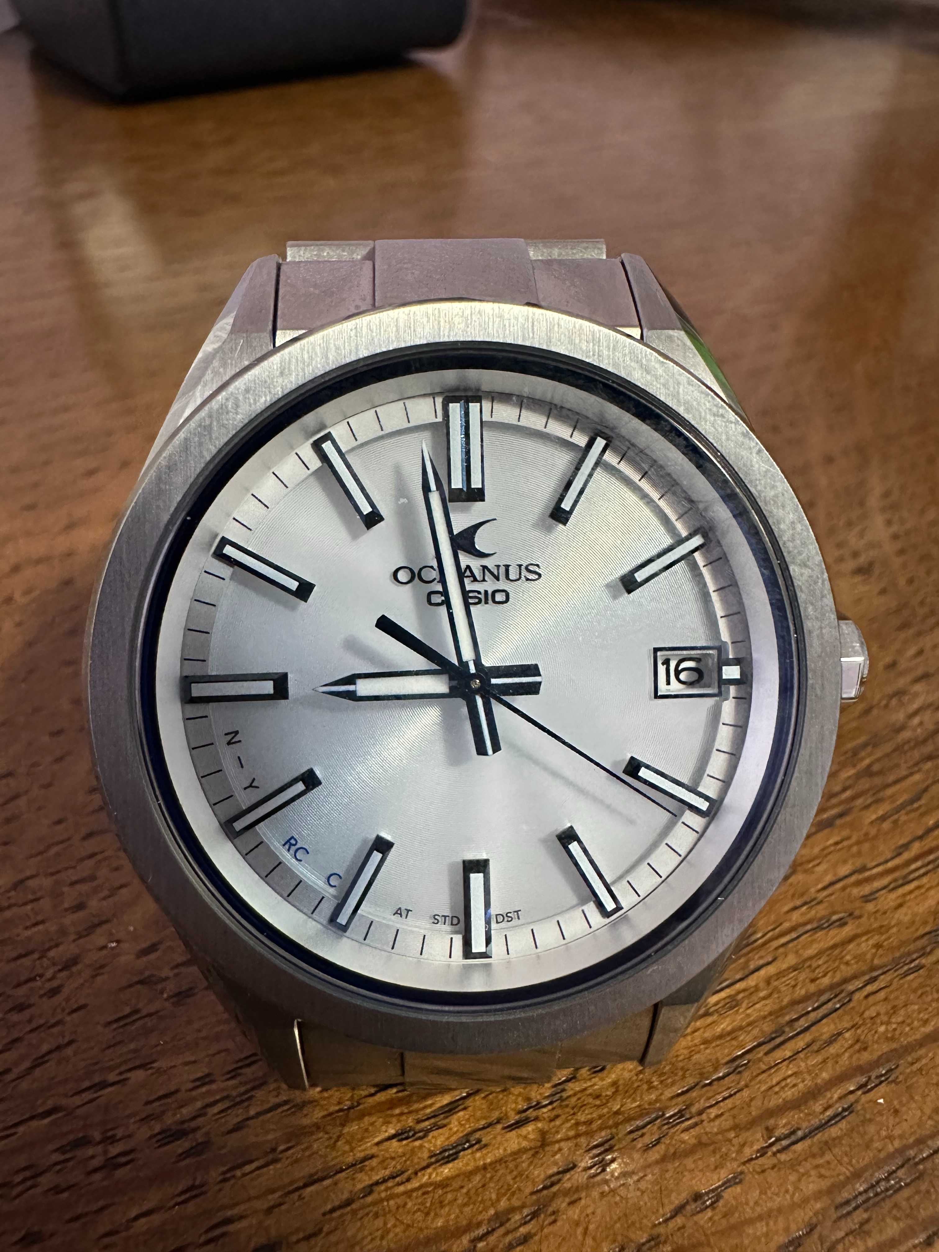 Годинник Casio Oceanus OCW-T200S-7AJF Tough Solar механічний Японія