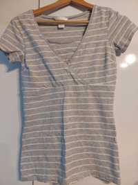 Bluzka H&M MAMA  t-shirt do karmienia ciążowa