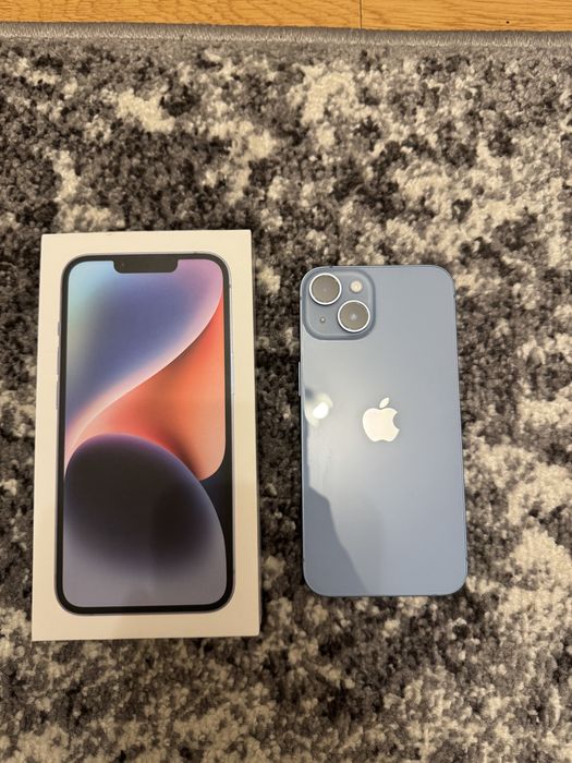 Apple Iphone 14 128Gb (Blue) + чохли