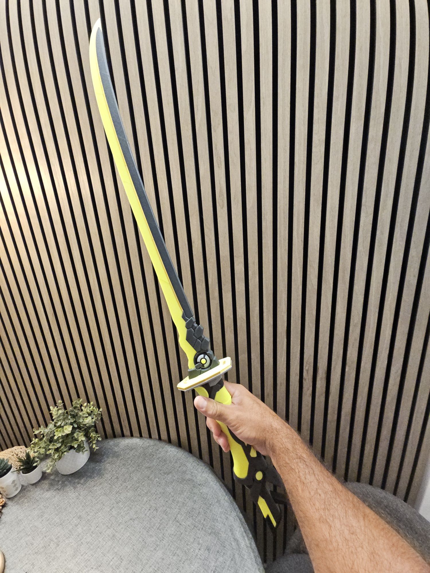 Katana cyberpunk impressão 3d