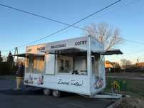 Przyczepa gastronomiczna LODY Niewiadów B3500. 2022 rok