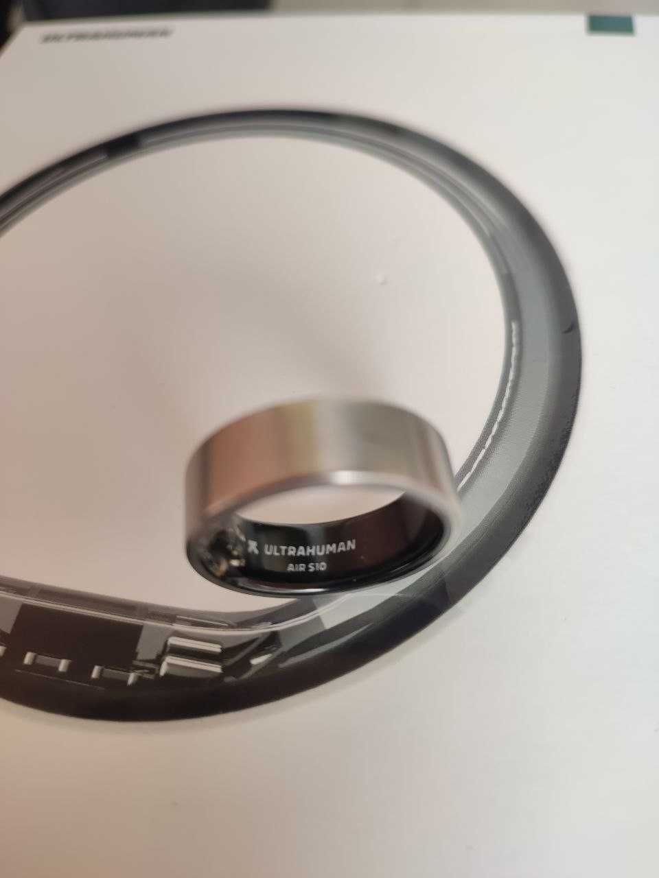 Smartring Smart ring ULTRAHUMAN Ring Air Raw Titanium size/rozmiar 10