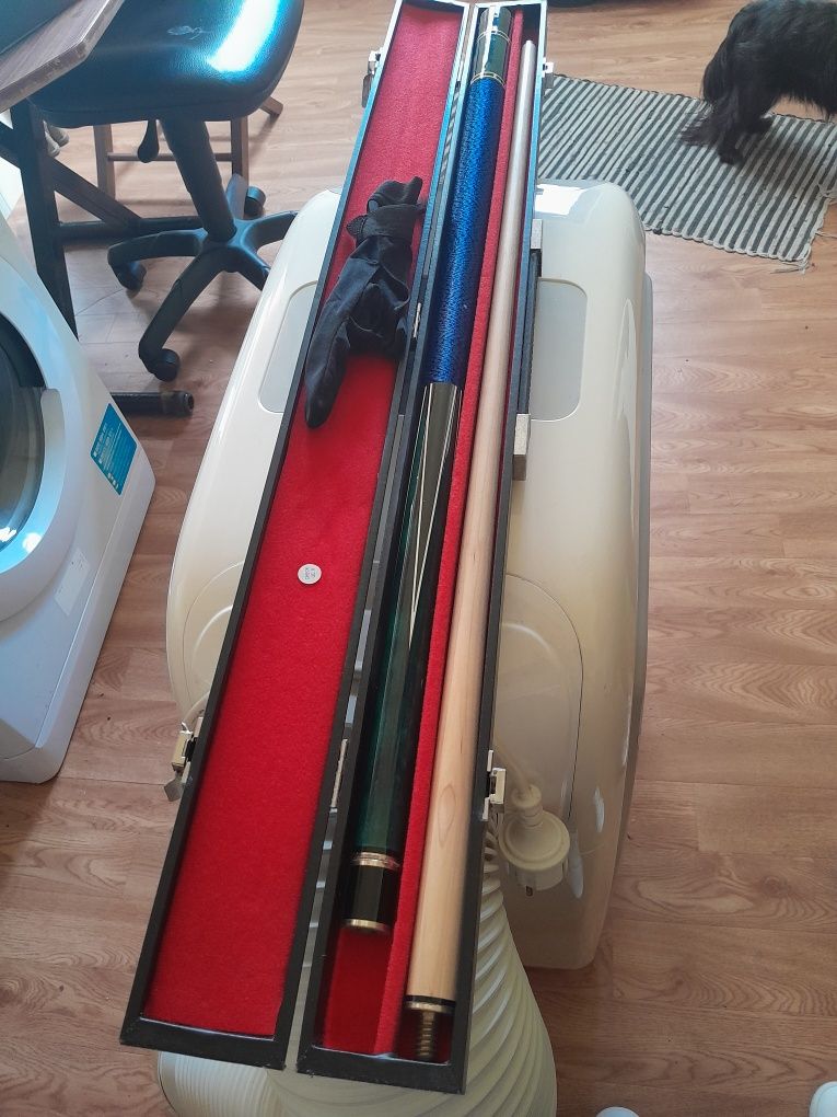 Taco de snooker profissional  em caixa