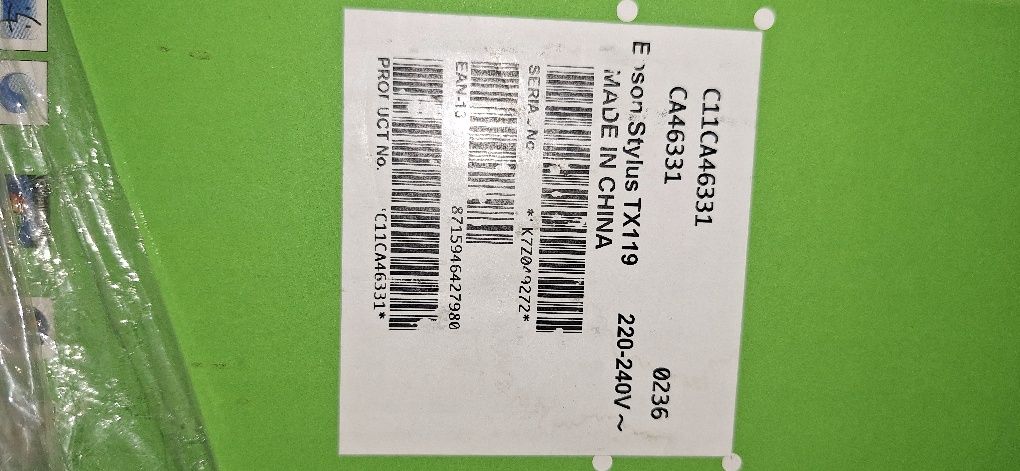 Epson Stylus TX119