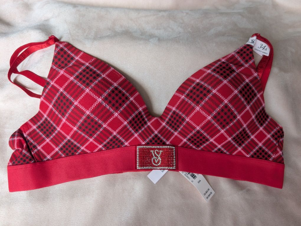 Бюстгалтер бра Victoria Secret 34A 75A Віктория Сікрет бюст бюстик ліф