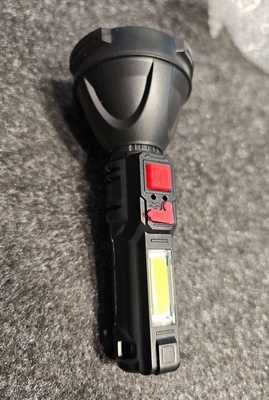 Nowa Latarka COB / LED Akumulatorowa
