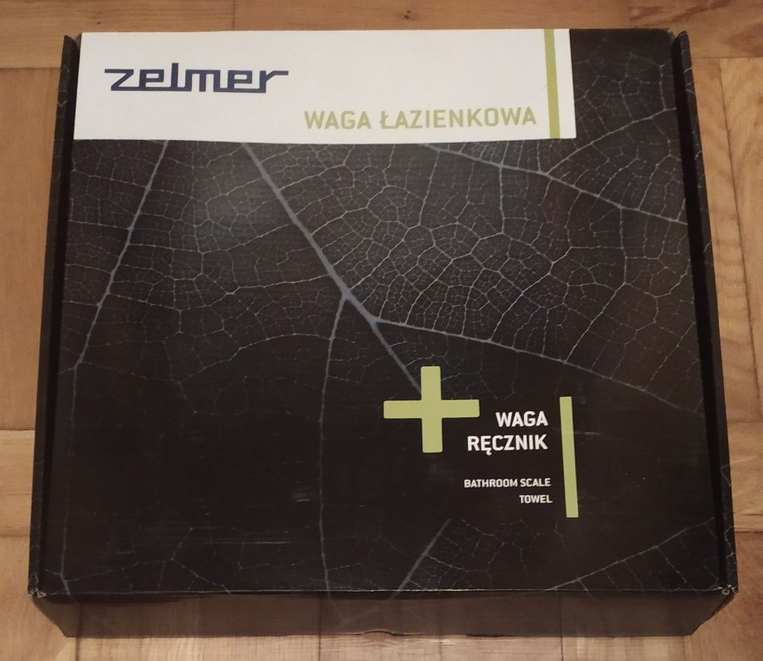 Waga łazienkowa ZELMER 34Z019 Ultra Slim do 150kg + ręcznik - zestaw