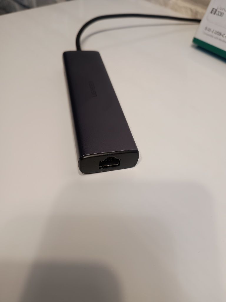 Adapter 1w6 UGREEN CM512 USB-C do 3x USB A 3.0 HDMI RJ45 PD Converter