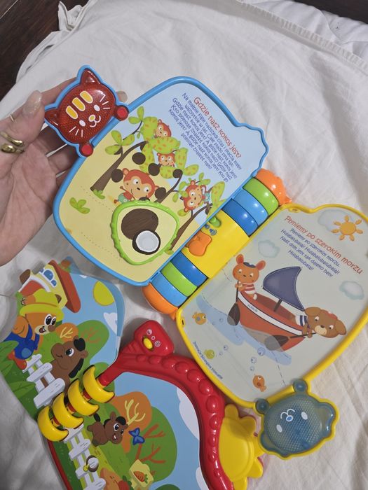 Książeczka interaktywna zabawki niemowlęce dla dziecka książeczki zest