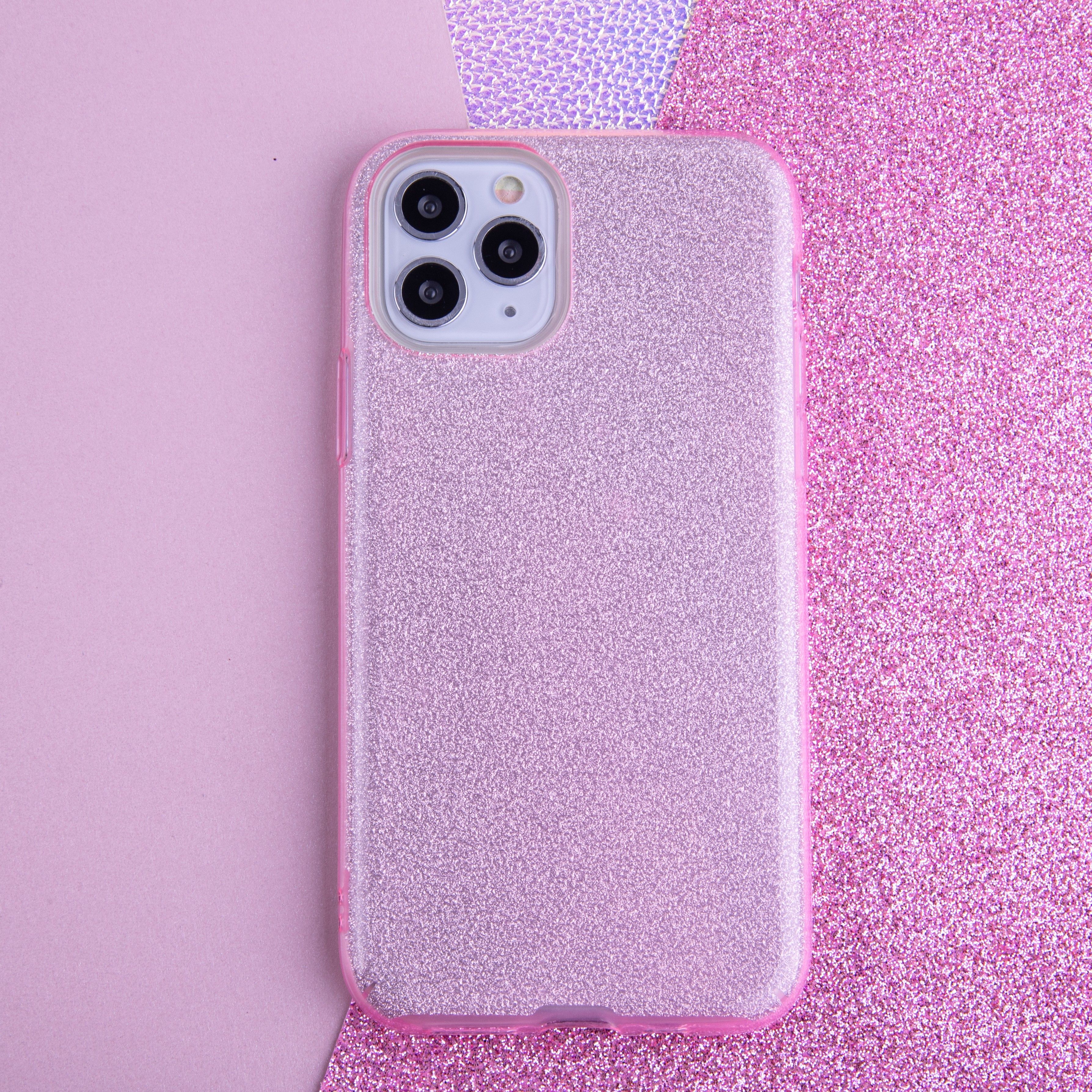 Etui Shining do iPhone 14 Plus Pink